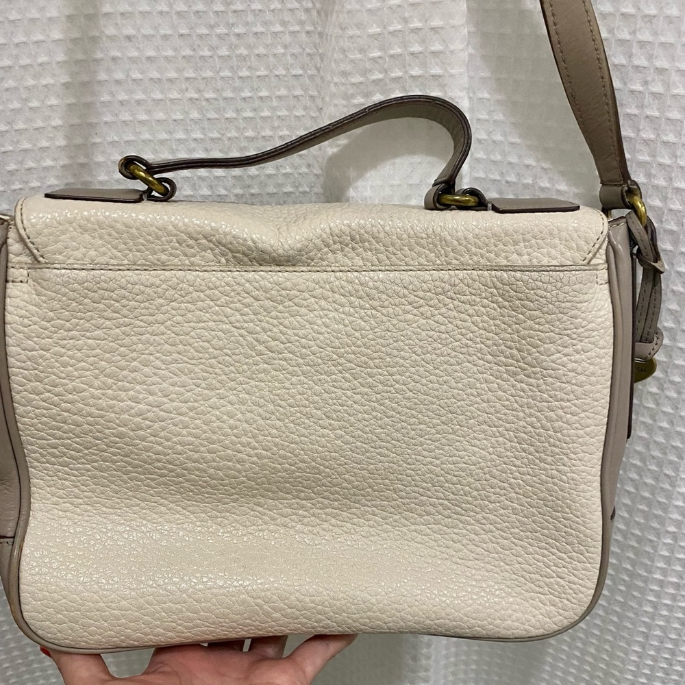 Fossil Color-Block Crossbody Purse - image 7